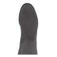 thumbnail image 3 of STYLE & COMPANY Womens Gray Cushioned Graciee Round Toe Block Heel Zip-Up Riding Boot 8 M, 3 of 4