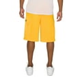 thumbnail image 4 of Victorious Men's Heavyweight Fleece Cargo Shorts VS76 - Neon Yellow - 6X-Large, 4 of 4