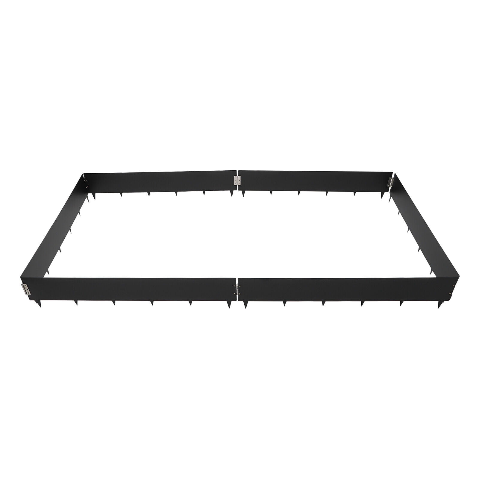 Miumaeov 6 Pack Steel Landscape Edging Lawn Outdoor Garden Barrier Bendable Edge Border 40'' L X 8.46" H