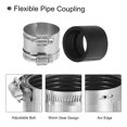 thumbnail image 3 of Uxcell Pipe Clamp, 55mm Stainless Steel Pipe Connector for and Metal Pipes, 3 of 5