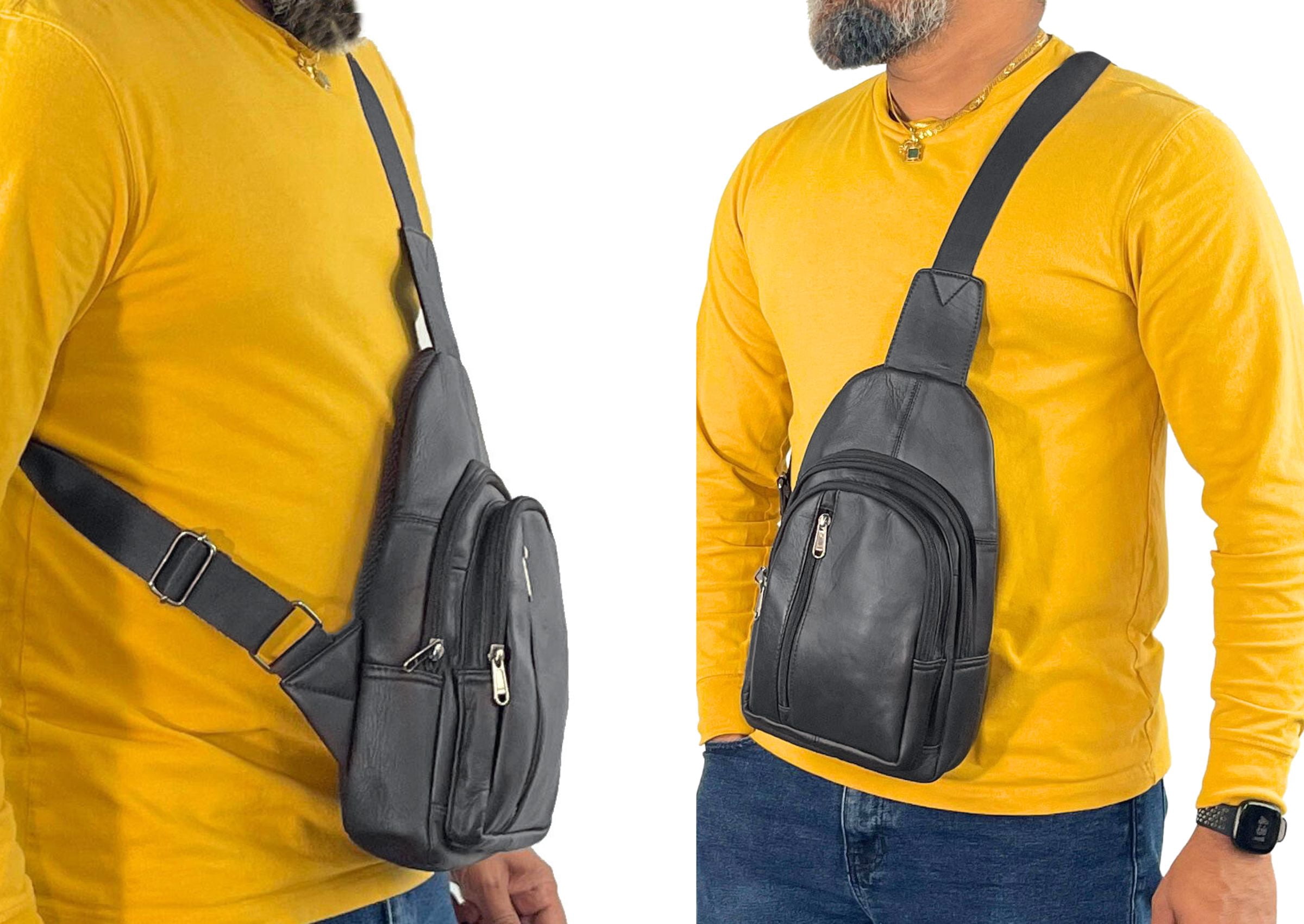 Sling Bag Crossbody Bag Shoulder Pack Lightweight Travel Hiking Men Women-by Bullz