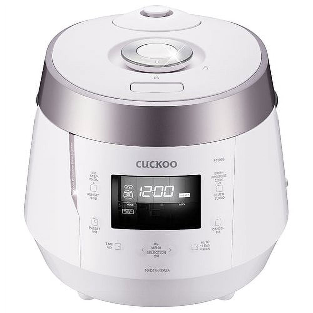 Cuckoo CRP-P1009SW 10-Cup Electric Rice Cooker, Stainless Steel