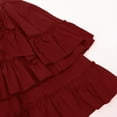 thumbnail image 7 of Halloween Gothic Pleated Skirt for Women A-Line Mini Skirt Witch Party Outfit Punk Rock Style, 7 of 7