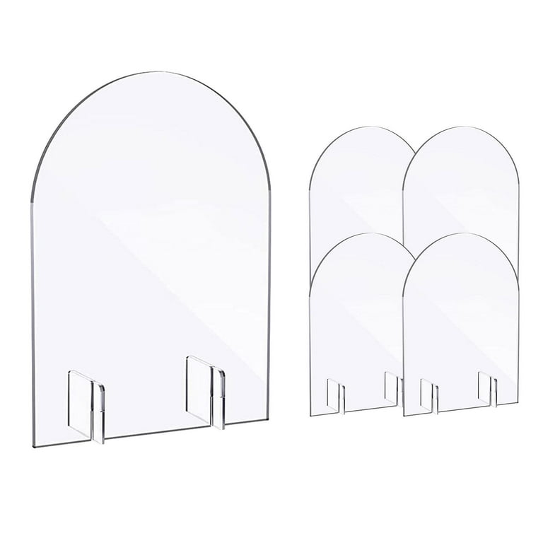 STOBOK Wedding Invitation Acrylic Sign Acrylic Invitations Blanks Desk Name  Plate Clear Seating Stand Table Number Holder Acrylic Wedding Signs
