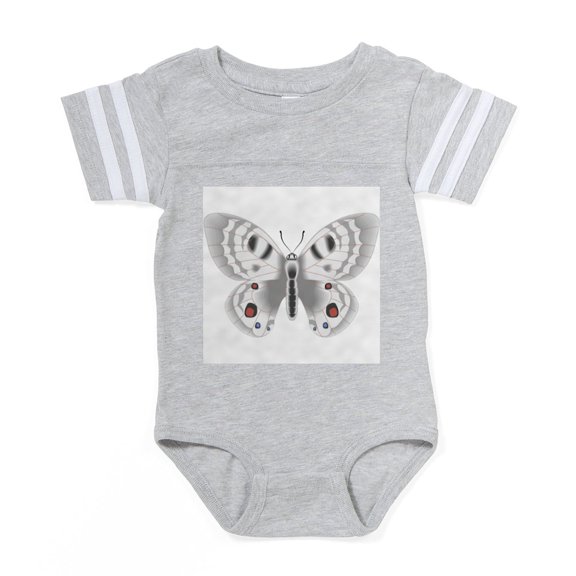 CafePress - Fantasy Butterfly 8 - Cute Infant Baby Football Bodysuit