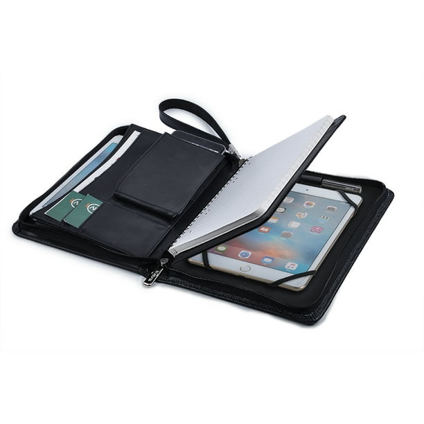 Leather Organizer Portfolio Case With Wrist Strap For 8 Inch Tablet And A5 Notepad Com - Leather Case Tablet 8 Inch Leather Organizer Portfolio Case With Wrist Strap For 8 Inch Tablet And A5 Notepad Com - Leather Case Tablet 8 Inch