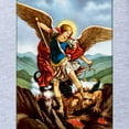 thumbnail image 2 of CafePress - Saint Michael The Archangel - Cute Infant Baby Football Bodysuit, 2 of 3