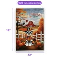 thumbnail image 5 of Thanksgiving Schnauzer Pilgrim Grateful, Thankful, Blessed Fall Welcome Garden Flag 12x18in Double Sided Miniature Schnauzer Dog Lover Outdoor Decor - 00021, 5 of 5