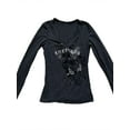 thumbnail image 6 of Womens Y2k Fairy Grunge Graphic Long Sleeve Tees Tops E-Girls Aesthetic Gothic Skull Fairycore 2000s Shirt Clothing, 6 of 8