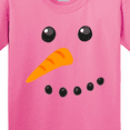 thumbnail image 4 of Inktastic Snowman Face Youth T-Shirt, 4 of 5