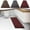 Red, variant on Surpdew Non Slip Bath Mat, Rubber Backing Ultra Thin Bathroom Rugs Fit Under Door Quick Dry Super Absorbent Washable Bath Rug Shower Mat For Bathroom Floor Bathtub Shower Sink, Easy Care Red 16"X 24"