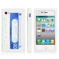 thumbnail image 4 of Funda para iPhone 4S 4G Retro Cassette Tape Protector de piel de silicona, 4 of 6