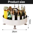 thumbnail image 4 of Kitchen Storage Rack Seasoning Rack Household Seasoning Products Storage Box Multifunctional 360-degree Rotating Floor Storage Rack, 4 of 5