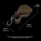 thumbnail image 2 of NVG Lanyard 360 Grados Accesorios Rotación (Caki), 2 of 9