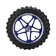 thumbnail image 2 of Rueda Delantera de Moto de Cross Antioxidante Duradera para 47cc 49cc 2 Tiempos, 2 of 7