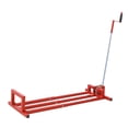 thumbnail image 3 of Tractor Attachments Heavy Duty Steel Riding Mower Lift, 880 Lbs Lawn Mower Lift Jack, Foldable Lawn Tractor Lift, Telescopic Maintenance Jack with Manual & Power Tool Handle for Lawn Mowers and Garde, 3 of 7