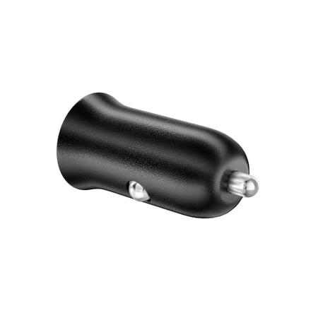 ONN 20W USB-C CAR CHARGER, FAST CHARGING, USB-IF CERTIFIED, FOLDABLE PLUG, WHITE, COMPATIBLE WITH IPHONE & ANDROID