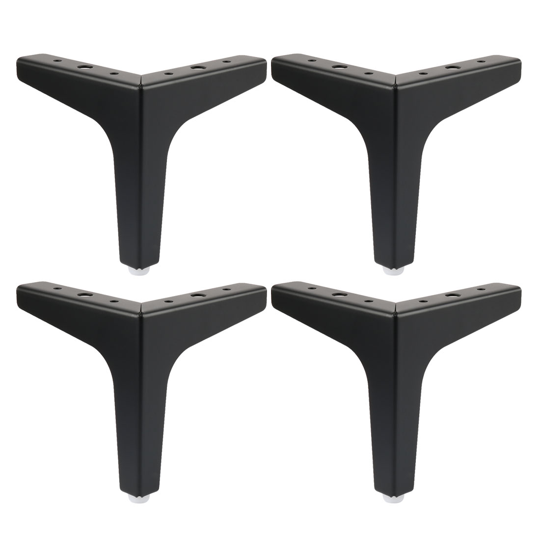 4pcs Metal Furniture Legs Desk Worktop Shelves Bed Bookcase
