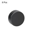 thumbnail image 3 of Uxcell Mirror Holders Clips, 8Pcs Mirror Mounting Clips for 6-7mm Thick Mirror Glass Dresser Bathroom(20mm Black), 3 of 6