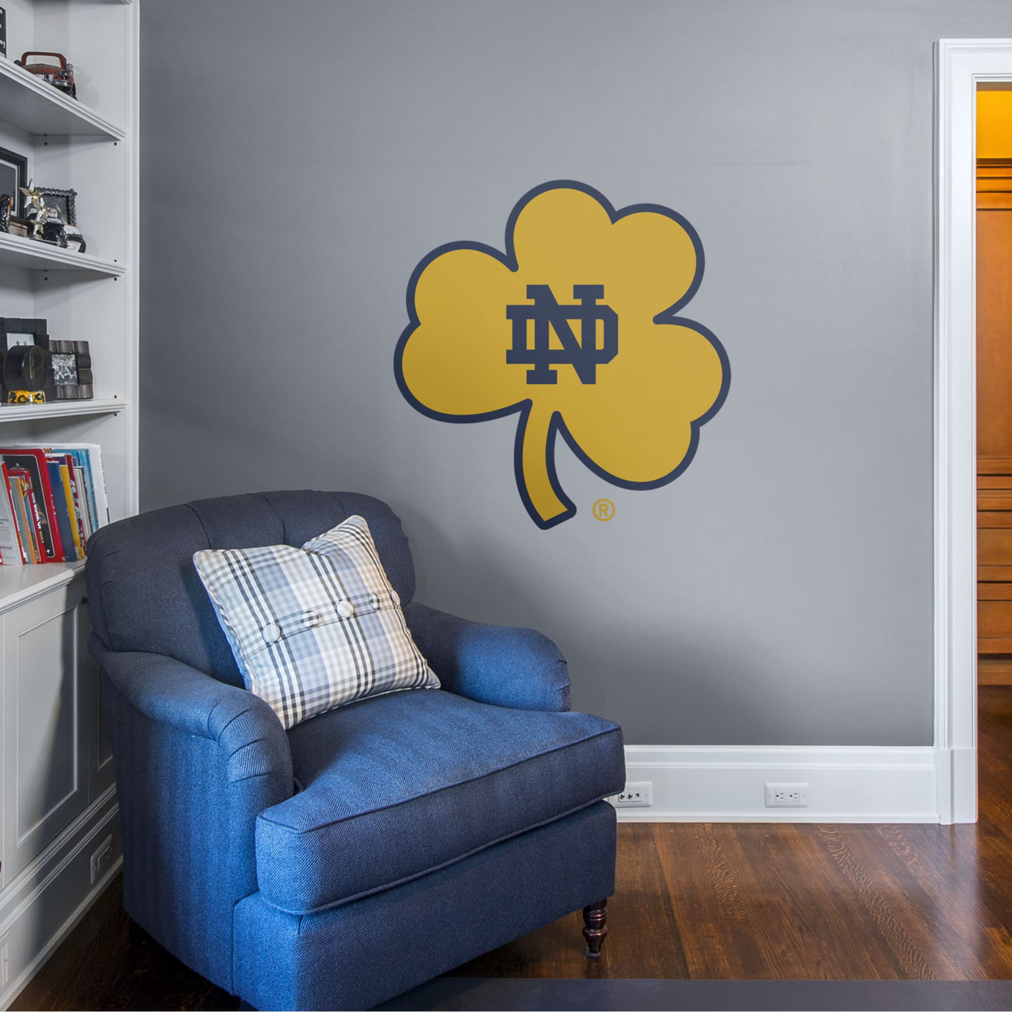 Notre Dame Fighting Irish NCAA Wall Decal Decor Bedroom Wall Decal Vinyl
