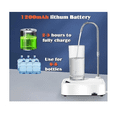 thumbnail image 5 of Dispensador De Agua Electrico Bomba, Recargable Y Portátil Malubero Blanco, 5 of 5