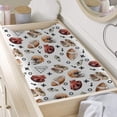 thumbnail image 3 of American Football Changing Pad Covers Sports Lover Gifts Diaper Changing Table Sheets for Boy Girl Cats Lover Gift Soft Stretchy Change Table Mats 32''x16'', 3 of 6