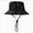 Black, variant on Toddler Kids Sun Hat Summer Outdoor Toddler Bucket Hats UPF 50+ for Boys Girls Adjustable Beach Hats with Wide Brim (AG,3-5 Y)