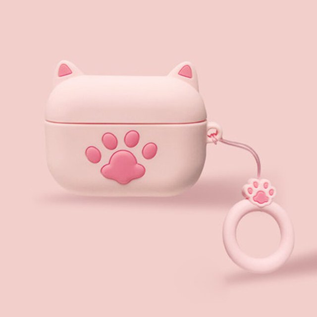 Funda de silicona suave para auriculares AirPods Pro, funda protectora para auriculares inalámbricos con Bluetooth, 3D, Animal de dibujos animados xuanjing unisex