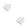 thumbnail image 4 of Matsuzay Kit de costura Costura portátil Hilo de bordar Agujas Tijeras Coser a mano Ropa Reparación Costura Caja Cinta métrica blanco 2Conjunto, 4 of 6