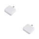 thumbnail image 3 of Kit de costura DIY Naiovety agujas de hilo tijeras blanco 2Conjunto, 3 of 6