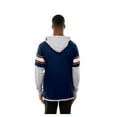 thumbnail image 5 of Men's New Era Navy Chicago Bears Twofer Layered Long Sleeve Hoodie T-Shirt, 5 of 5
