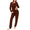 Caramel Plaid, variant on Ekouaer Womens Pajamas Sets Long Sleeve Tops with Jogger Pants Soft Pjs Lounge Set Outfits with Pockets