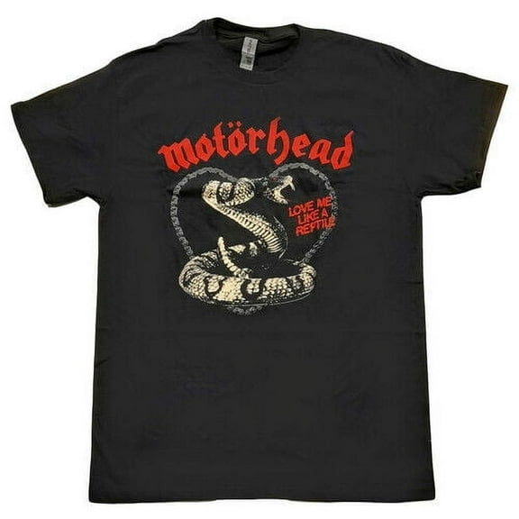 Motorhead Unisex T-Shirt Love Me Like A Reptile