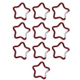thumbnail image 5 of Colaxi 10Pieces Five Pointed Star Shaped Carabiner Heavy Duty Hanging Buckle Key Chain Clip for Keychains Home Outdoor Hiking Accessories red, 5 of 9
