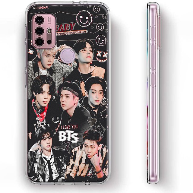 bhmx23 BTS Funda Para Motorola Moto G Play Power G60 G40 Fusion Edge 20 Lite
