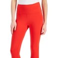 thumbnail image 2 of Style & Co Women's High Rise Capri Leggings Red Size X-Large, 2 of 3