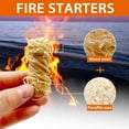 thumbnail image 2 of Fire Starter - Natural Fire Starters for Fireplace, Campfires, Chimney, BBQ, Fire Pit & Wood Fireplace - 60 Pack Odorless Pine Firestarter, Charcoal Starter for Grill, 2 of 3