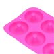 thumbnail image 3 of 6 Grid Non-Stick Silicone Donut Pans for Baking Lovers, 3 of 4