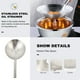 thumbnail image 3 of Hogar multifuncional Filtro Spoon Acero inoxidable Malla fina Malla de alambre de alambre, 3 of 5