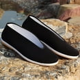 thumbnail image 4 of LeKY Men's Traditional Chinese Kung Fu Cotton Cloth Tai-chi Old Beijing Casual Shoes, 4 of 11