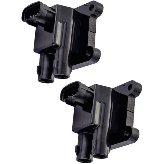 Set of 2 Ignition Coils Compatible with 1998 Toyota Corolla LE Sedan 4-Door 1.8L 1794CC L4 GAS DOHC Naturally Aspirated Replacement For UF246 C1152 IC371