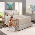 thumbnail image 4 of Bed Sheet Set Hearth & Harbor Luxury Soft King Size Linen, 4 of 7