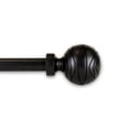 thumbnail image 2 of Domovina Phoebe 13/16" Single Curtain Rod-Color:Black,Size:48-84", 2 of 2