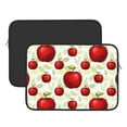 thumbnail image 3 of Bingfone Fruit Apples Laptop Sleeve Case 13 Inch, 360° Protective Computer Carrying Bag, 3 of 9