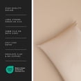 thumbnail image 4 of Fishers Finery 30 Momme 100% Pure Mulberry Silk Pillowcase for Hair & Skin, Grade 6A, Queen, Taupe, 2 Pack, 4 of 7