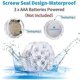 thumbnail image 2 of Hot tub lights, Lmell pool lights underwater, Lmell bath spa lights, Lmell waterproof pond lights gift, 2 of 5