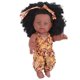 thumbnail image 1 of Simulación Black Full Esmalte Baby Doll Cute Soft Realista Girl Play House Doll Hugtrwg Para estrenar, 1 of 7