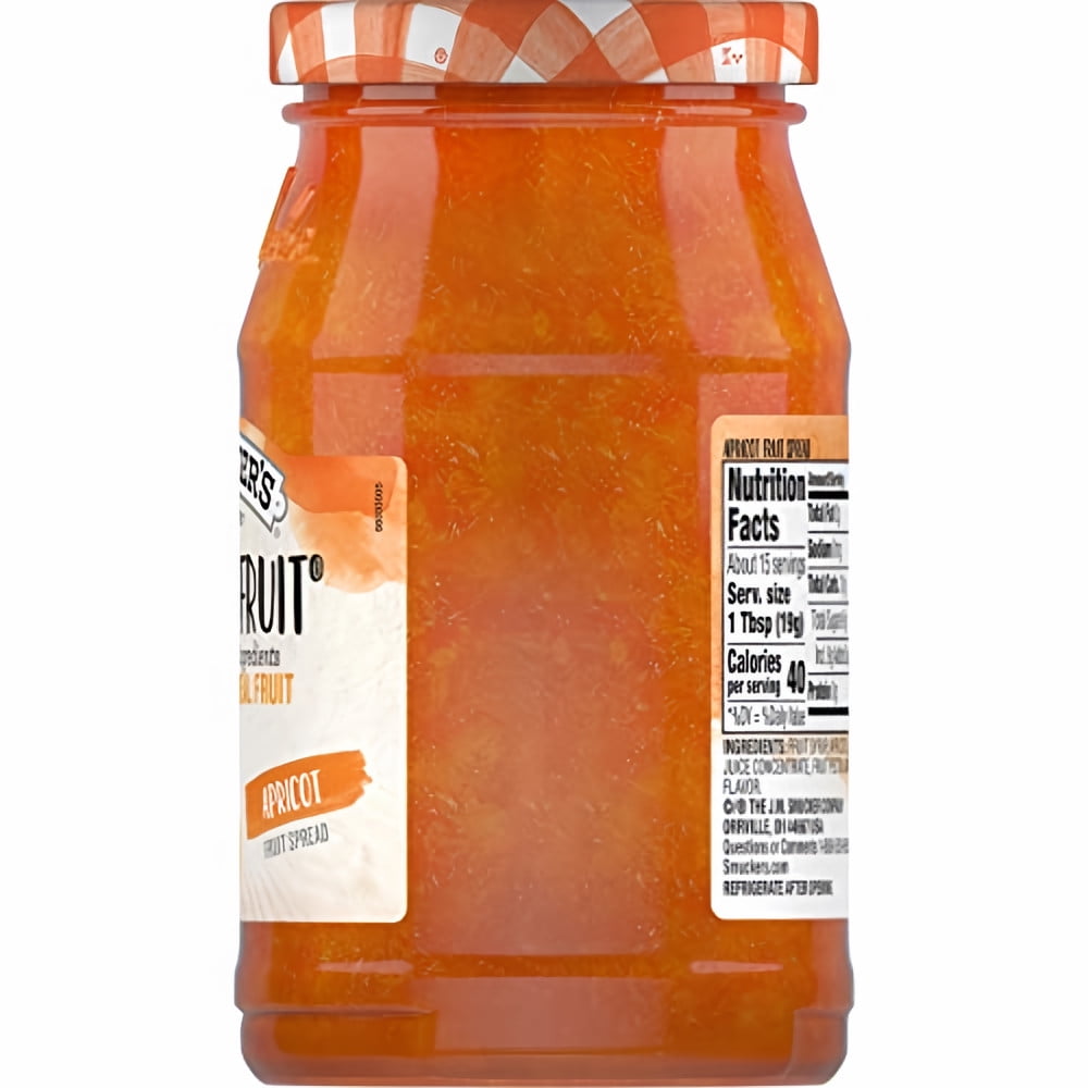 Smucker's Simply Apricot Spread, 10-Ounce (Pack of 6)