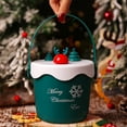 thumbnail image 4 of Christmas Gift Box, Christmas Fruit Box, Christmas Eve Candy and Jewelry Storage Container, Red and Green Plastic Thickened Large Capacity Durable Design, 4 of 7