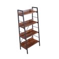 thumbnail image 3 of Luxvie 4 Layer Display Bookshelf H Ladder Shelf Storage Shelfs Rack Shelf Unit Metal Frame Tigger, 3 of 8